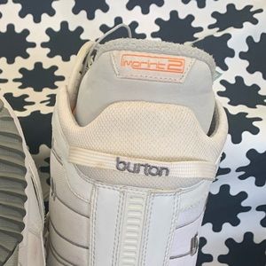 BURTON LODI IMPRINT 2 WHITE SNOWBOARD BOOTS